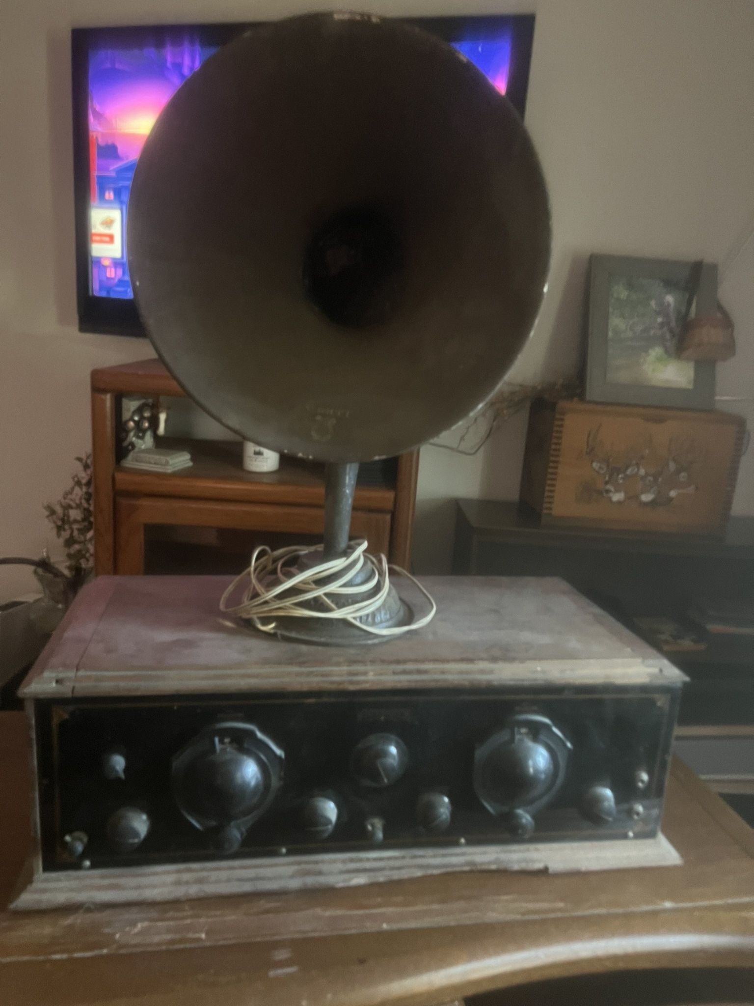 Vintage 1920s Victoreen/ Tower Miestersinger Radio