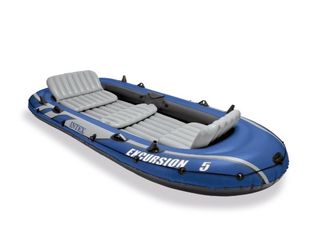5 Person Inflatable Fishing Boat Complete Set with Bag