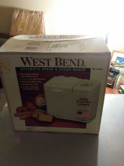 Brandnew west bend automatic bread & dough maker