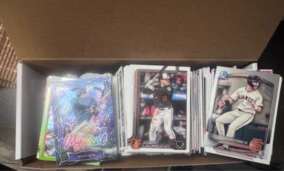 Baseball cards boxes