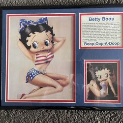 Betty Boop – Framed Photo