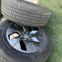 4 new Goodyear tires and rims