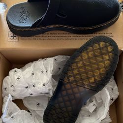 BRAND NEW DR MARTIN MULE SLINGBACK CARLSON MENS 9 WOMENS 10 SUEDE