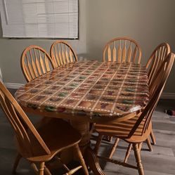 Wood Kitchen Table