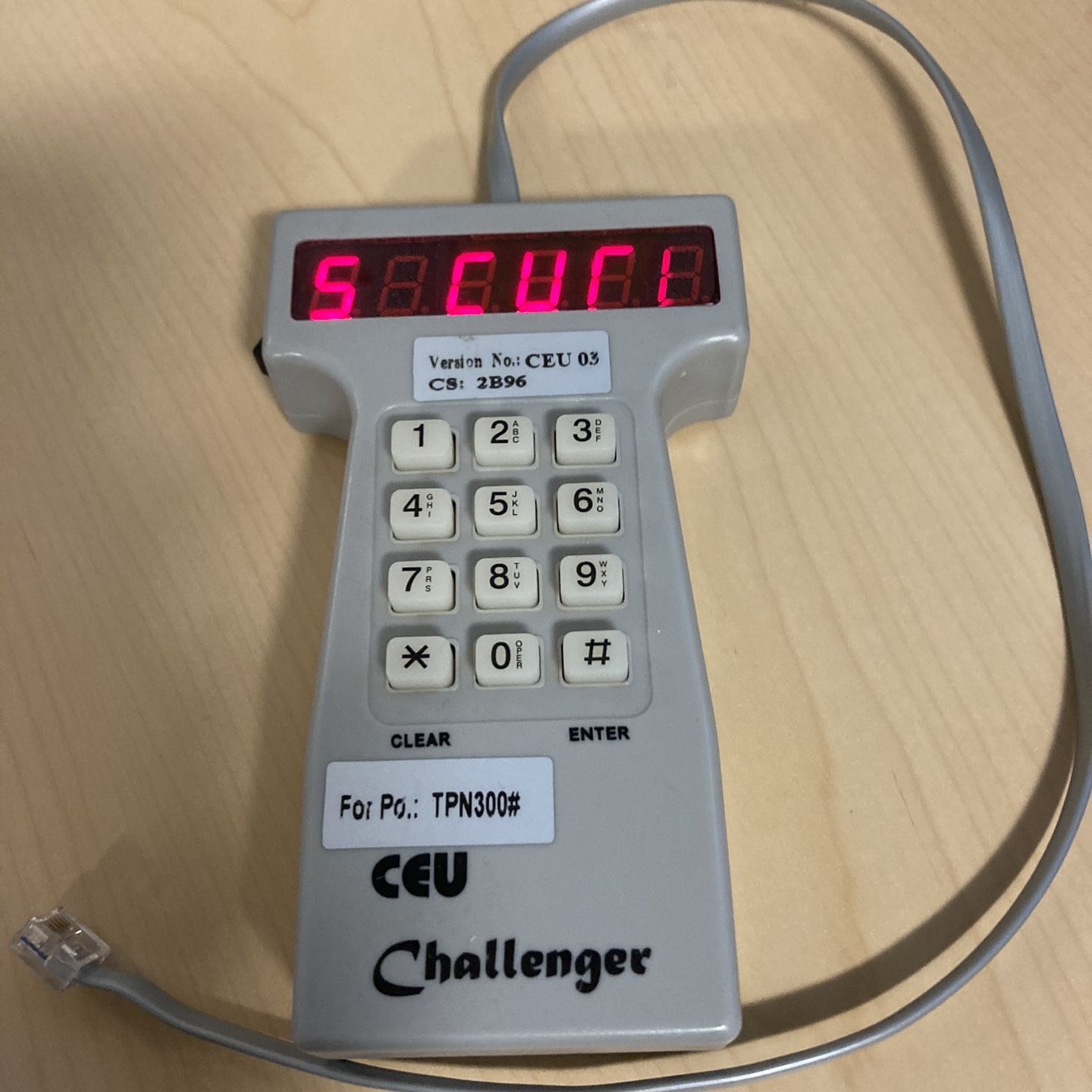 Challenger Safe Computerized Emergency Unit