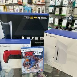 PS5 PRO Digital 2TB New With Games And Accessories On Payment Plan Option With $49 Down