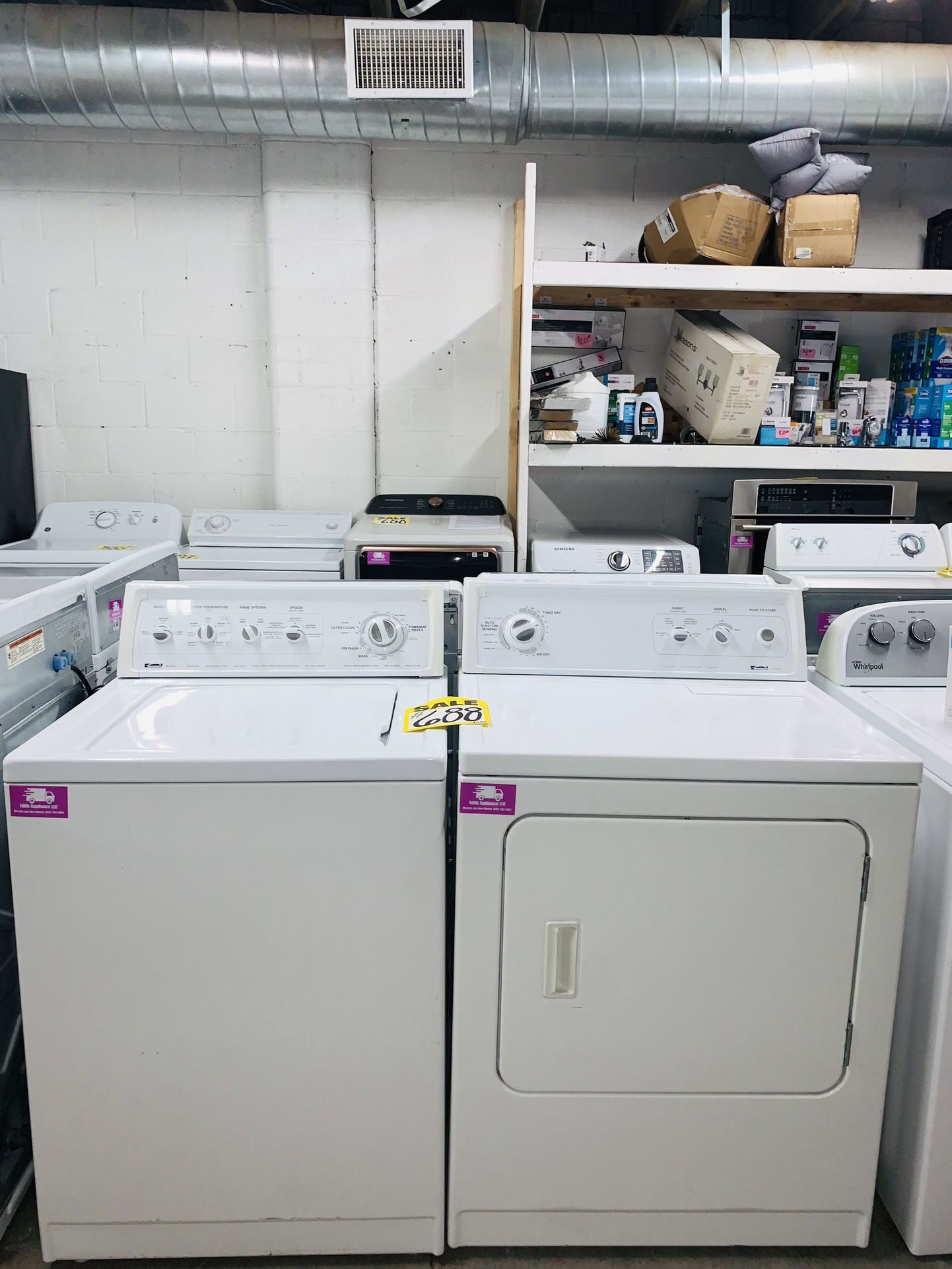 Kenmore Washer And Electric Dryer HD 