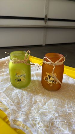 Set of harvest jars