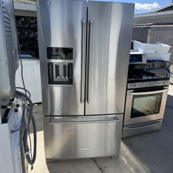Used Kitchen-aid Refrigerator French-door 