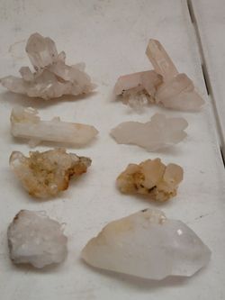 Crystal Quartz Cluster Lot