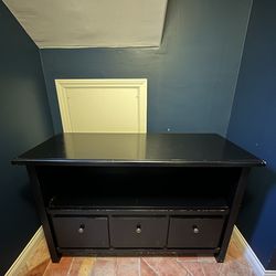 Side board with shelf & 3 drawers