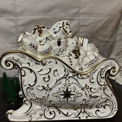 Lenox Sleigh Candy Dish