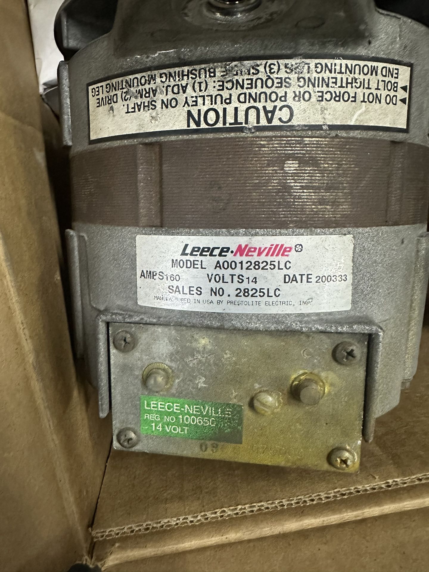 LEECE-NEVILLE ALTERNATOR