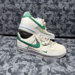 Nike Air Force 1 '07 LV8 40th Anniversary-Sail/Malachite Mens Sz 13 DQ7658-101