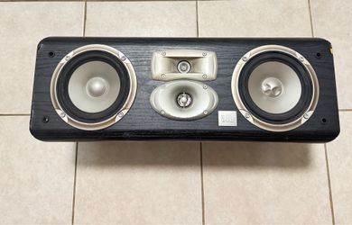 JBL LC1 Studio L Series Center Speaker Black Wired 8 Ohm Bi-Wire Banana