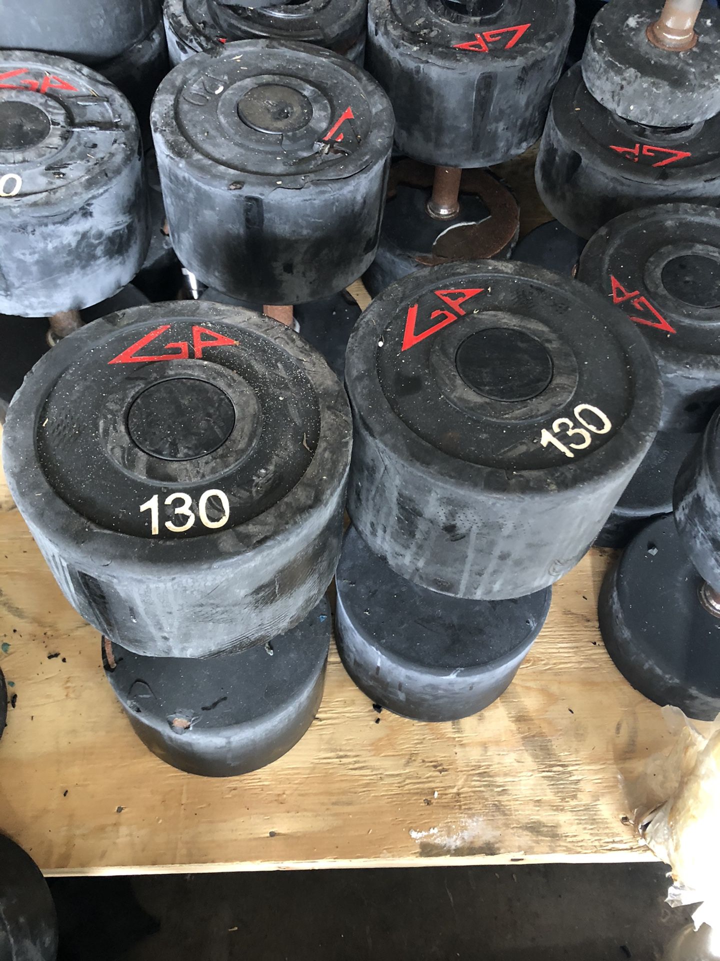 130 lb dumbbell set for Sale in Houston, TX OfferUp