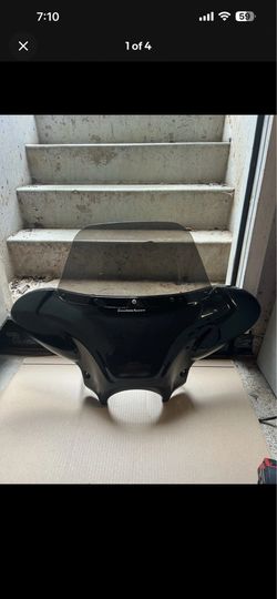 CustomAcces Batwing SML Motorcycle Fairing and Windshield