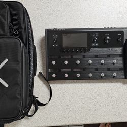 Line 6 Helix Floor Multieffects Pedalboard And Backpack Gigbag