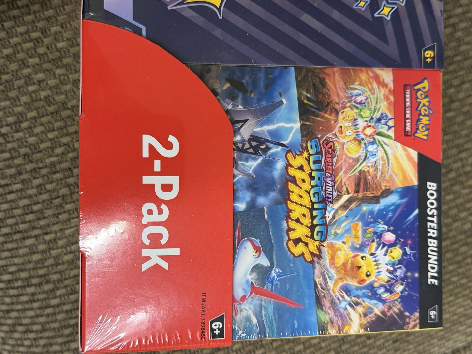 Pokémon Booster Bundle Scarlet & Violet Surging Sparks 2 Pack