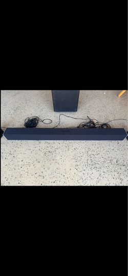 vizio 5.1 Soundbar and subwoofer