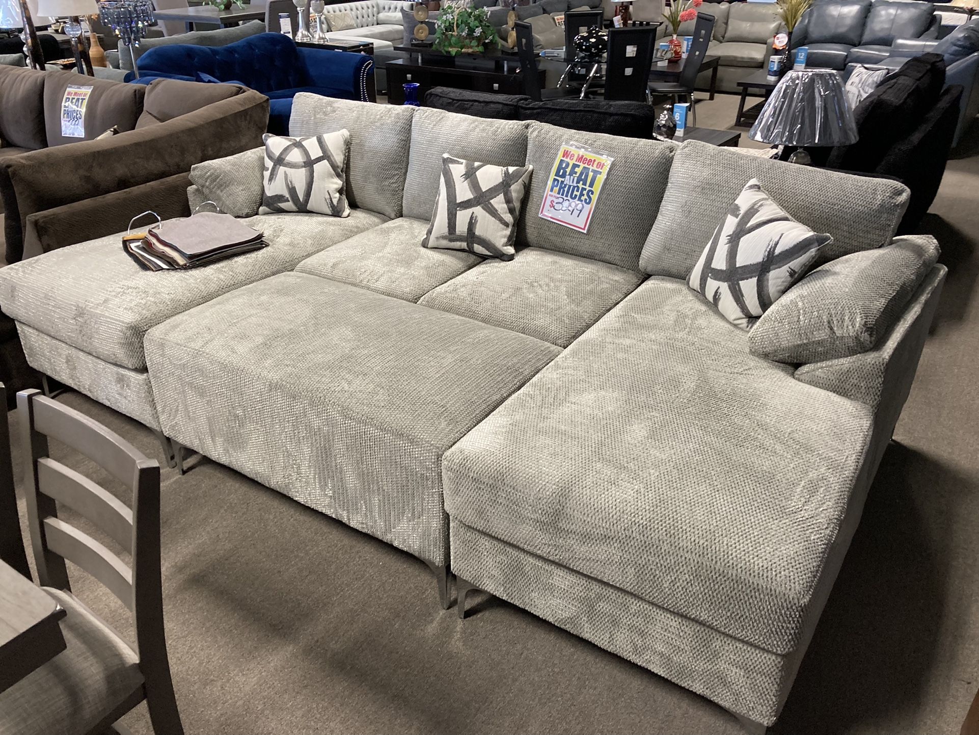 Lovely Sectional ✨,New Products : American Fashion Style Bags On Sale