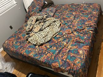 Used King Size Mattress Bed