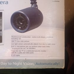 Security Camera With Night Vision 