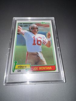 Joe Montana Rookie Card
