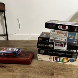 Assortment Of Board Games