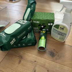 DOG~~ PICK UP BAGS, WIPES, LINT ROLLER REFILL, ODIR ELIMINATOR