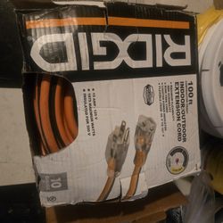 Ridgid 100 Ft. Heavy Duty Indoor Outdoor 