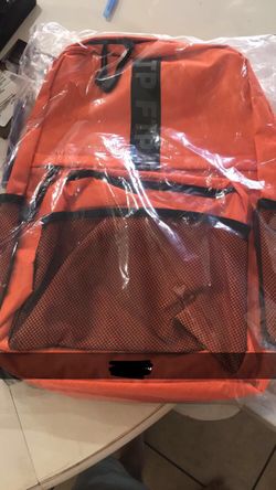 FTP Woven orange high quality backpack