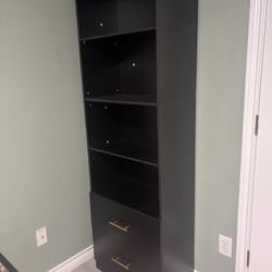 Book Shelve With Drawers 