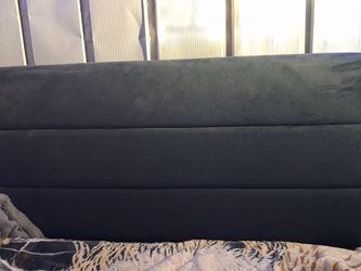 Full size bed frame and mattress