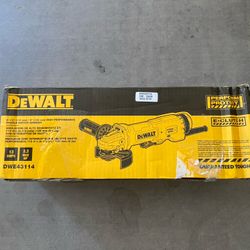Dewalt 13 Amp Corded 4.5 - 5 in. Angle Grinder with No-Lock-On Paddle Switch DWE43114