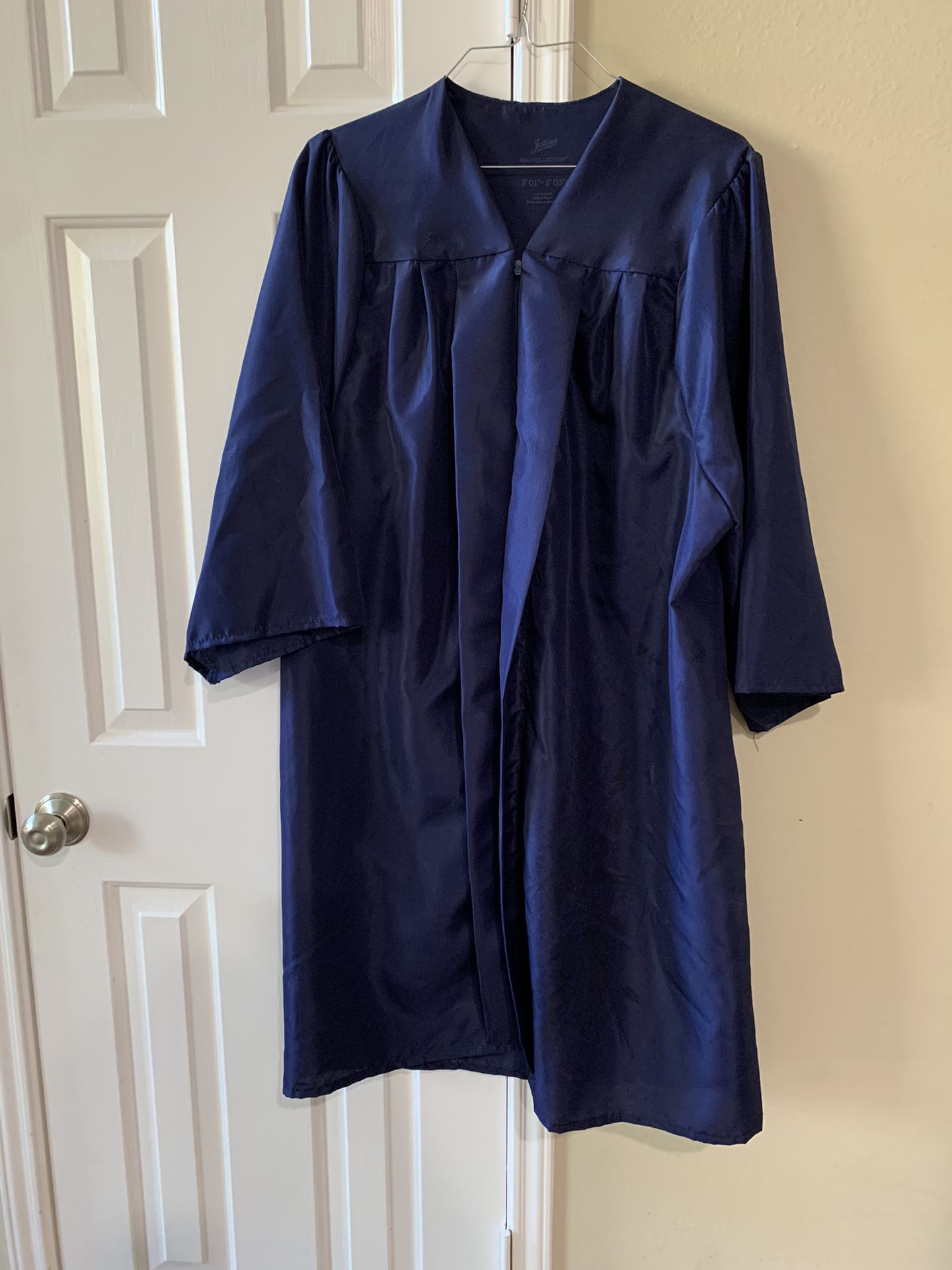 Josten’s Navy Blue Graduation Gown High School