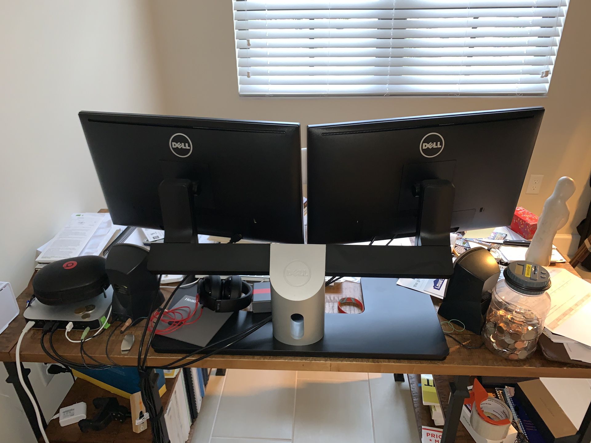 Dell™ 469-3993 24" Desktop Dual Monitor Stand ONLY