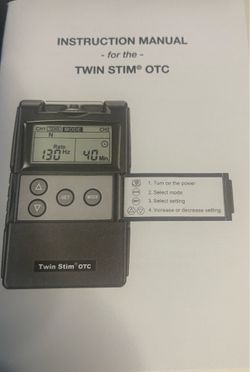 TENS UNIT  Muscle stimulator helps with sore painful muscles  used only once