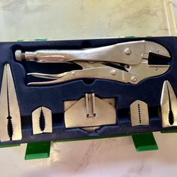 Grip Locking Pliers, 5 Piece