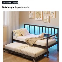Metal Framed Day Bed