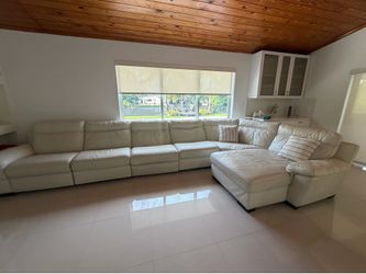 Leather Sectional