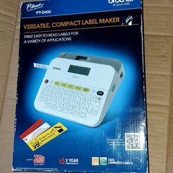Brother Ptouch PT-D400 Versatile Compact Label Maker 