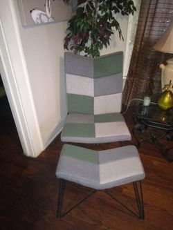 Chair & Foot Stool