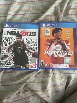 NBA 2K 19 Madden 20