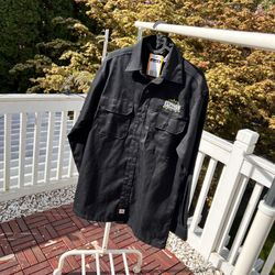 NWT Carhartt Long Sleeve Twill Work Shirt men size S
