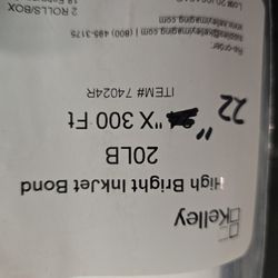 Kelley High Bright Inkjet Bond