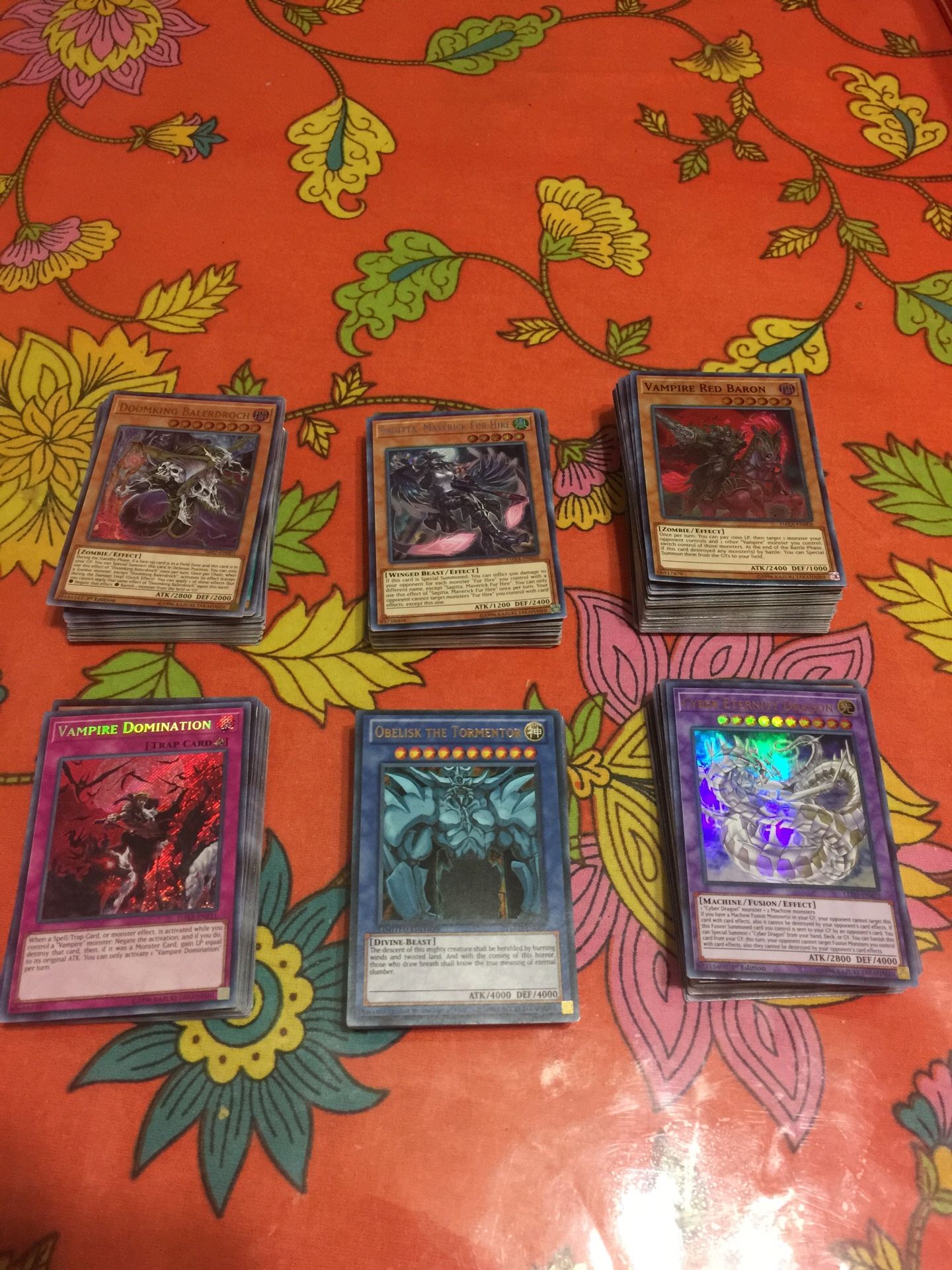 Yugioh cards -202 cards