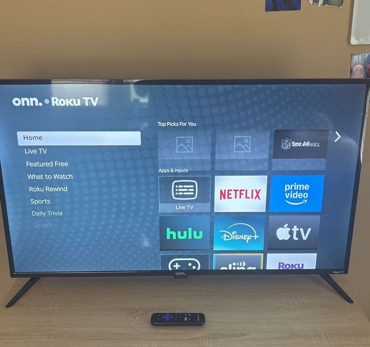 40 Inch Onn Roku Smart Tv