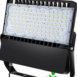 ledmo LED Flood Light Outdoor 240 Watt, Floodlights with Dusk to Dawn Photocell High Output 36000 Lumen, Commercial Grade Waterproof Lighting Fixture