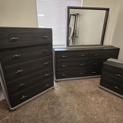 Dresser/ Mirror, Chest, Nightstand  | OBO